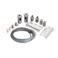 Кронштейн-подвес для магнитного шинопровода Arte Lamp LINEA-ACCESSORIES A481033 Кронштейн-подвес для магнитного шинопровода Arte Lamp LINEA-ACCESSORIES A481033