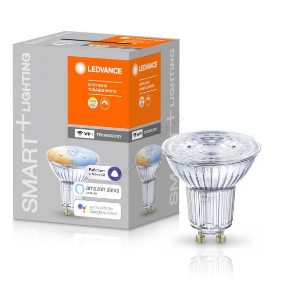 Лампа светодиодная диммируемая LEDVANCE SMART+ спот, 5Вт (замена 40 Вт), 2700&6500К (4058075485679)