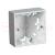 Коробка для наружного монтажа на 1 пост, алюминий