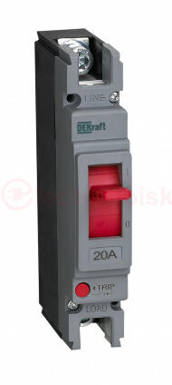 Силовой авт. выкл. 1P 20A 20кА Силовой авт. выкл. 1P 20A 20кА