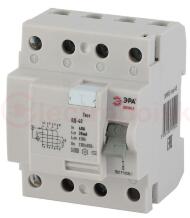 SIMPLE-mod-45 ЭРА SIMPLE Устройство защитного отключения УЗО ВД-40 4P 40А/30мА (электронное) SIMPLE-mod-45 ЭРА SIMPLE Устройство защитного отключения УЗО ВД-40 4P 40А/30мА (электронное)