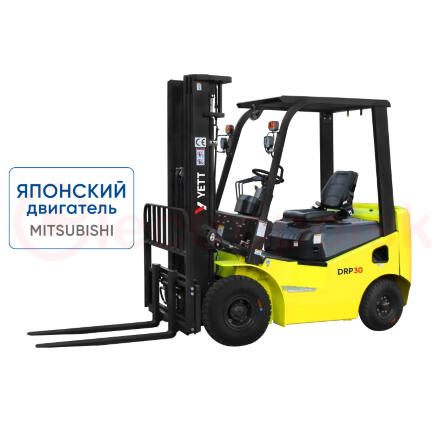 Дизельный погрузчик с японским двигателем YETT DRP30-M1K2C-ZSM480-SS Дизельный погрузчик с японским двигателем YETT DRP30-M1K2C-ZSM480-SS