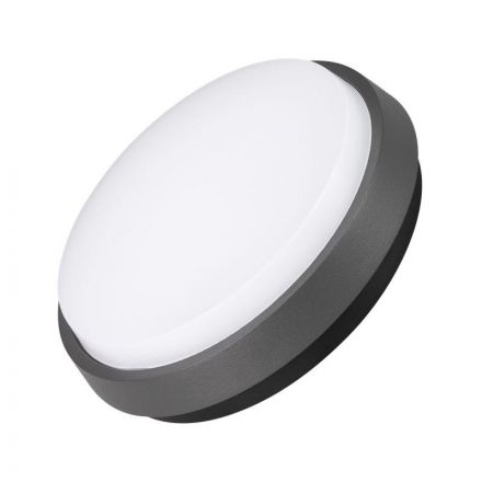 Светильник LGD-GIRO-R175-10W Warm3000 (GR, 110 deg, 230V) (ARL, IP54 Металл, 3 года)