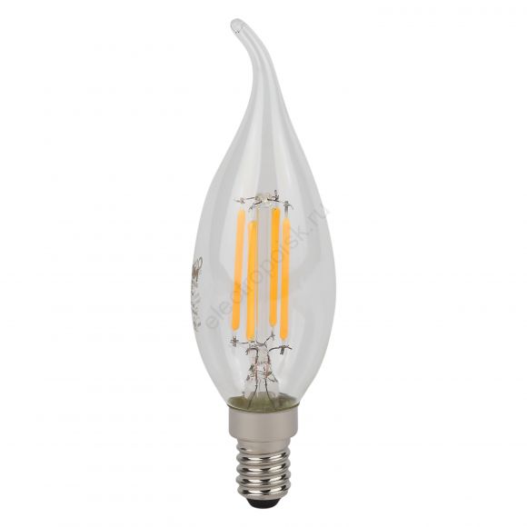 Лампа светодиодная филаментная LED Star Свеча на ветру 6Вт (замена 75Вт), 800Лм, 2700К, цоколь E14 OSRAM (4058075685024)