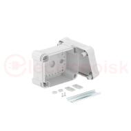 Распределительная коробка X06C, IP 67, 151х167х87 мм, сплошная стенка, DIN-рейка Распределительная коробка X06C, IP 67, 151х167х87 мм, сплошная стенка, DIN-рейка