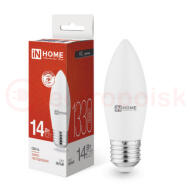 Лампа светодиодная LED-СВЕЧА-VC 14Вт 230В E27 4000K 1330Лм IN HOME Лампа светодиодная LED-СВЕЧА-VC 14Вт 230В E27 4000K 1330Лм IN HOME