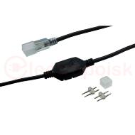 Шнур сетевой LED-F L-0.8м для трехжильного светодиодного дюралайта Шнур сетевой LED-F L-0.8м для трехжильного светодиодного дюралайта