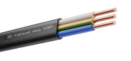 Кабель силовой ВВГПнг(А)-LS 3х6 (N.PE)-0.66 однопроволочный бухта Кабель силовой ВВГПнг(А)-LS 3х6 (N.PE)-0.66 однопроволочный бухта