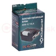 АПИ-2/14,4 аккум. блок 2А/ч, 14,4В, Li-ion АПИ-2/14,4 аккум. блок 2А/ч, 14,4В, Li-ion