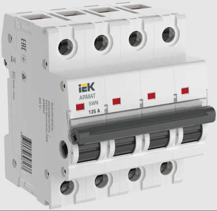 ARMAT Выключатель нагрузки SWN 4P 125А IEK
