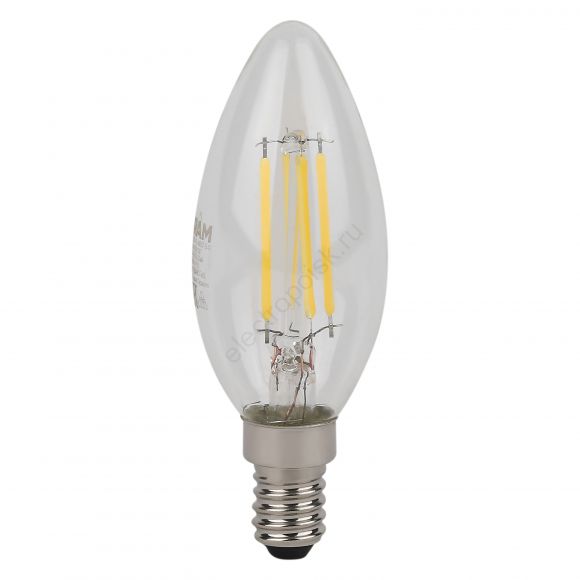 Лампа светодиодная филаментная LED Star Свеча 4Вт (замена 40Вт), 400Лм, 4000К, цоколь E14 OSRAM (4058075684157)