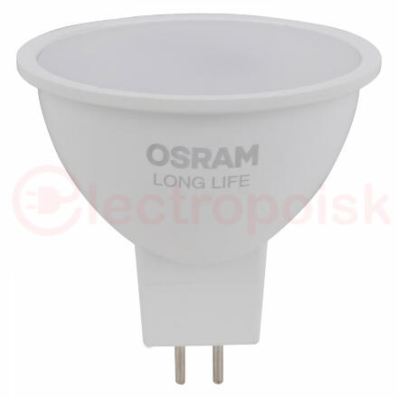 Лампа светодиодная LED 10Вт GU5.3 4000К 800Лм спот 220В (замена 75Вт) OSRAM Лампа светодиодная LED 10Вт GU5.3 4000К 800Лм спот 220В (замена 75Вт) OSRAM