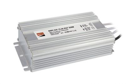 Драйверсветодиодный LED 24V 13.3A=320W IP67 3г.гар.Jazzway