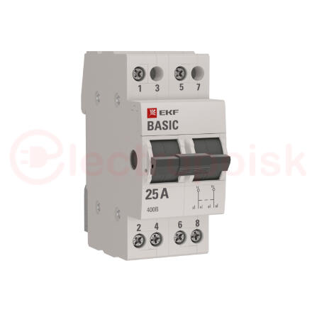 Трехпозиционный переключатель 2P 32А EKF Basic