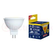 Лампа светодиодная LED-JCDR-10W/WW/GU5.3/NR Форма JCDR, матовая. Серия Norma. Теплый белый свет (3000K). Картон. ТМ Volpe Лампа светодиодная LED-JCDR-10W/WW/GU5.3/NR Форма JCDR, матовая. Серия Norma. Теплый белый свет (3000K). Картон. ТМ Volpe