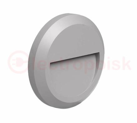 Светильник светодиодный ДВО-2w 4000K 70Лм IP65 для фасадов, серый