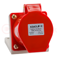 Розетка 124-32А-6h-380AC-3P+PE-IP44 Розетка 124-32А-6h-380AC-3P+PE-IP44