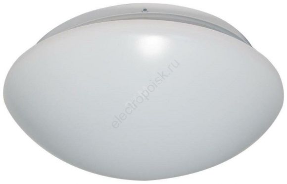 Светильник светодиодный ДБП-18w 6500К 1260Лм круглый пластиковый IP20 белый (28562)