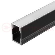 Профиль SL-MINI-8-H12-2000 BLACK (Arlight, Алюминий) Профиль SL-MINI-8-H12-2000 BLACK (Arlight, Алюминий)