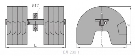 БЛ-200-1-1 коромысло