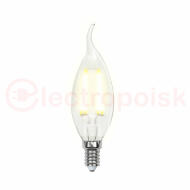 Лампа светодиодная LED 5вт 200-250В свеча на ветру диммируемая 450Лм Е14 3000К Uniel Air филамент Лампа светодиодная LED 5вт 200-250В свеча на ветру диммируемая 450Лм Е14 3000К Uniel Air филамент