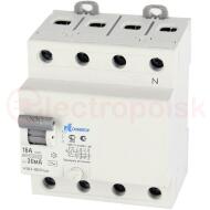 УЗО-100, 4P, 16A, Idn-300mA, тип AC УЗО-100, 4P, 16A, Idn-300mA, тип AC