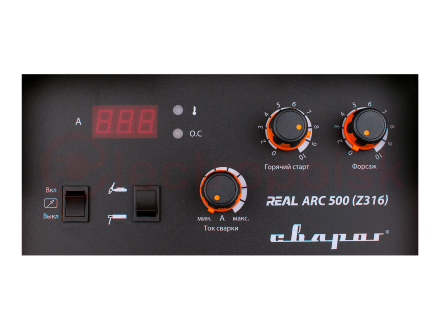 Инвертор сварочный ARC 500 ''REAL'' (Z316) Инвертор сварочный ARC 500 ''REAL'' (Z316)