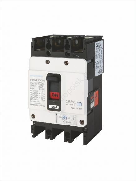Автоматический выключатель HGM50L 3PT4S0000C 00025F 20-25A ток к.з. 55kA AC380/415В
