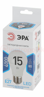 Лампа светодиодная LED A60-15W-840-E27(диод,груша,15Вт,нейтр,E27) Лампа светодиодная LED A60-15W-840-E27(диод,груша,15Вт,нейтр,E27)