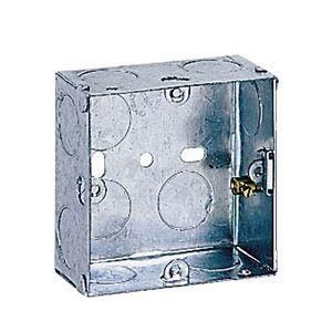 Коробка металлическая 1 пост глубина 35мм (089113)