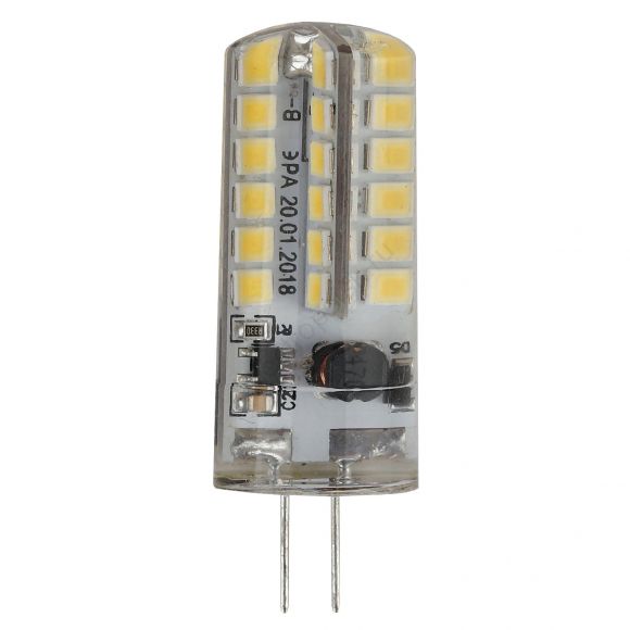 Лампа светодиодная LED 3.5Вт JC 4000К G4 нейтральный капсула 12V (Б0033196)
