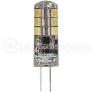 Лампа светодиодная LED 1.5Вт JC 2700К G4 теплый капсула 12V Лампа светодиодная LED 1.5Вт JC 2700К G4 теплый капсула 12V