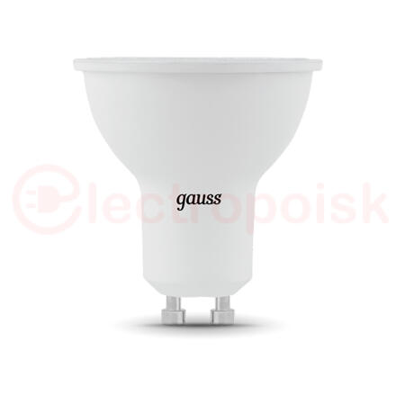 Лампа светодиодная LED 5 Вт 500 лм 3000К AC150-265В GU10 софит MR16 теплая  Black Gauss