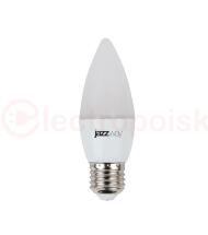 Лампа светодиодная LED 7w E27 4000K свеча 230/50 Jazzway Лампа светодиодная LED 7w E27 4000K свеча 230/50 Jazzway