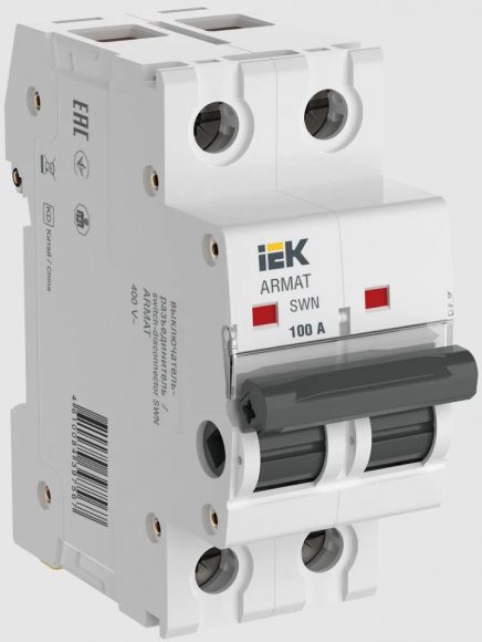 ARMAT Выключатель нагрузки SWN 2P 100А IEK
