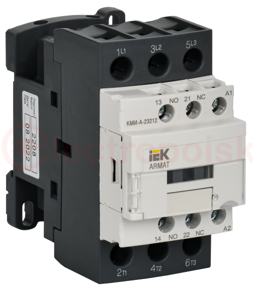 ARMAT Контактор КМИ-А-23212 LC1D 32А 24В/АС3      1НО1НЗ IEK