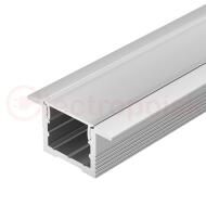 Профиль SL-SLIM-H13M-F25-3000 ANOD (Arlight, Алюминий) Профиль SL-SLIM-H13M-F25-3000 ANOD (Arlight, Алюминий)