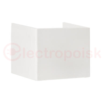 Соединитель (60х40) (4 шт) Plast PROxima белый