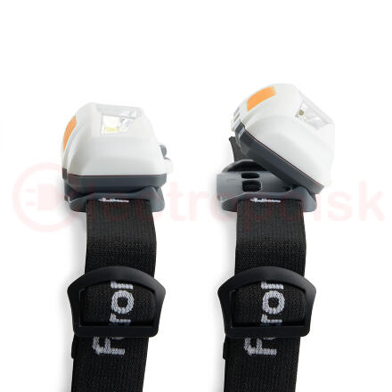 Фонарь светодиодный налобный на батарейках 3хAAA 1LED+2RED IP44 пластик Фонарь светодиодный налобный на батарейках 3хAAA 1LED+2RED IP44 пластик