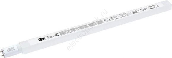 Лампа светодиодная LED 10вт G13 белый установка возможна после демонтажа ПРА ECO (LLE-T8-10-230-40-G13)