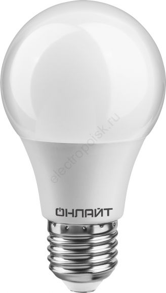 Лампа светодиодная LED 10вт E27 дневной PROMO ОНЛАЙТ