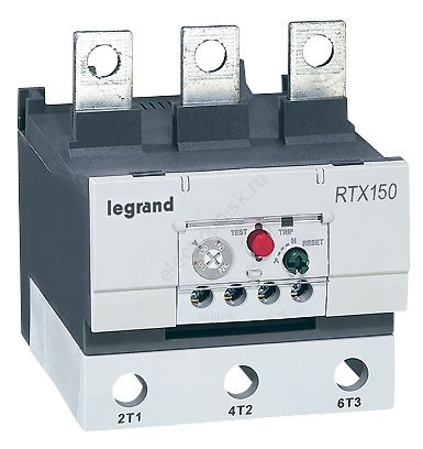 Реле тепловое 110-150A для контакторов CTX3 3P 150
