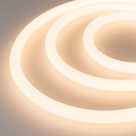 Герметичная Лента LED MOONLIGHT-5000S-ROUND-2835-336-24V Warm (18х18mm, 16W, IP65) (ARL, -)