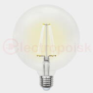 LED-G125-10W/NW/E27/CL PLS02WH Лампа светодиодная. Форма ''шар'', прозрачная. Серия Sky. Белый свет (4000К). Картон. ТМ Uniel.'' LED-G125-10W/NW/E27/CL PLS02WH Лампа светодиодная. Форма ''шар'', прозрачная. Серия Sky. Белый свет (4000К). Картон. ТМ Uniel.''