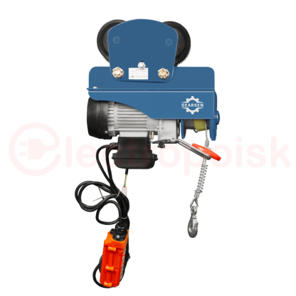 Мини электрическая таль передвижная GEARSEN PA 220 В, 125/250 кг, 12/6 м