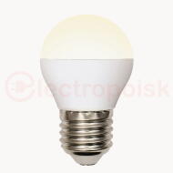 Лампа светодиодная с трехступенчатым диммером 100-50-10 LED 6вт 175-250В шар 510Лм Е27 3000К Uniel Multibrigh Лампа светодиодная с трехступенчатым диммером 100-50-10 LED 6вт 175-250В шар 510Лм Е27 3000К Uniel Multibrigh