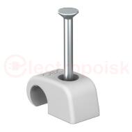 Крепежная скоба с гвоздем 7-12mm, L45 Крепежная скоба с гвоздем 7-12mm, L45