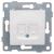 GUSI Ugra механизм розетки  компьютерной RJ45, двойной, скрытая установка.  Цвет белый.