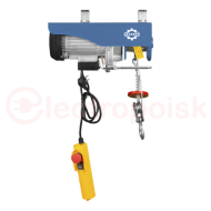 Мини электрическая таль стационарная GEARSEN PA 220В, 125/250кг, 12/6м Мини электрическая таль стационарная GEARSEN PA 220В, 125/250кг, 12/6м