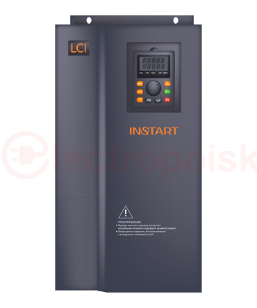 Преобразователь частоты LCI-G160/P200-4 160 кВт/200 кВт, 300А/380А, 3Ф, 380В±15%, 50Гц/60Гц, IP20, с панелью управления